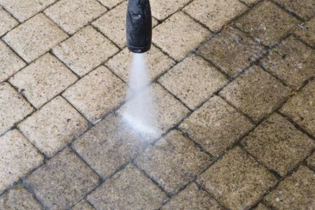 Paver cleaning and sealing in Virginia Beach